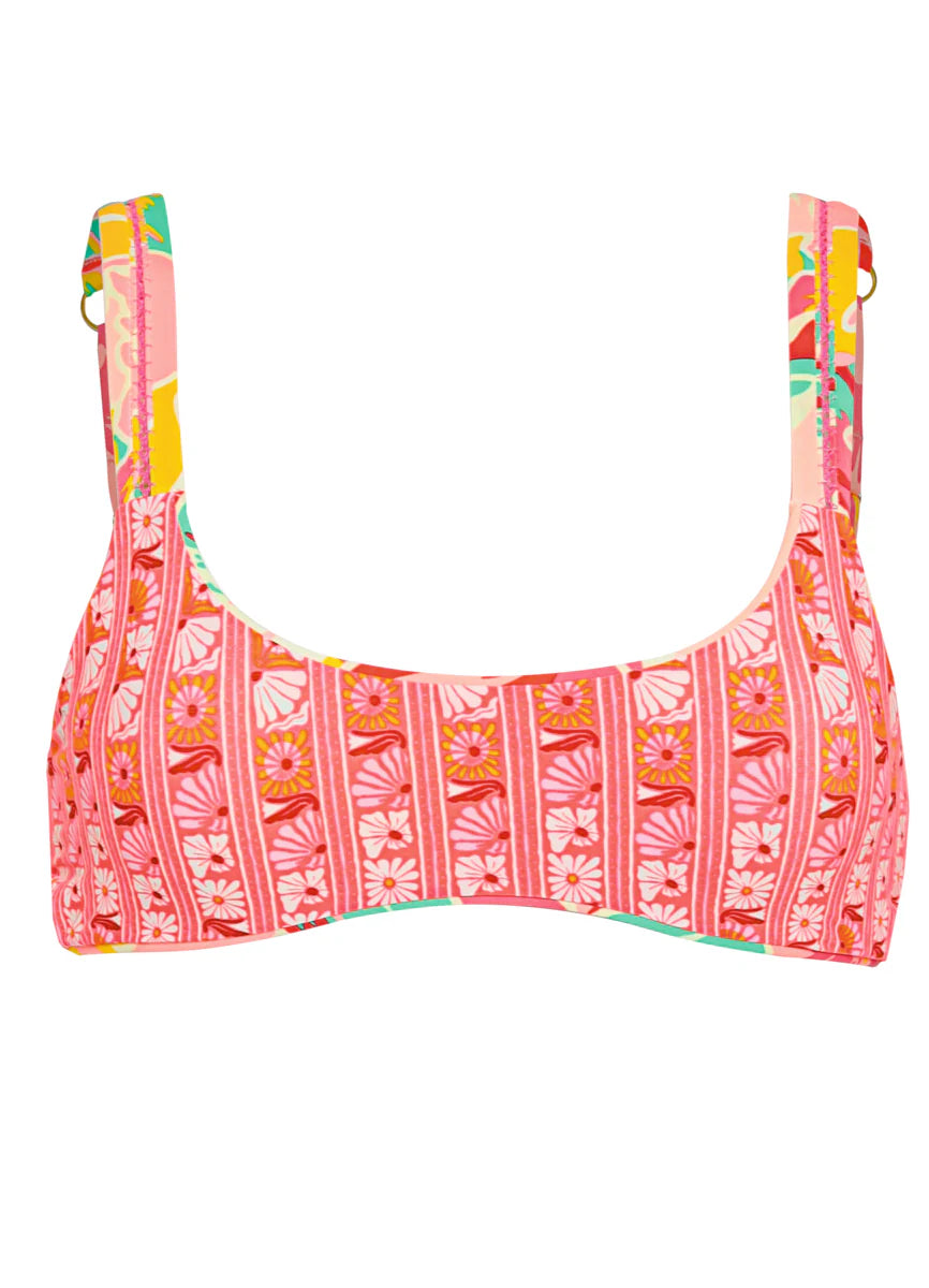 Dream Garden Nalai Sporty Bralette Bikini Top