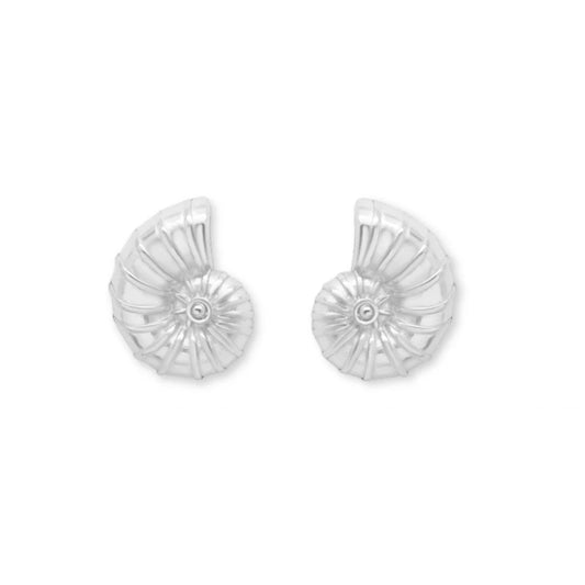 Ariel Shell Stud Earrings
