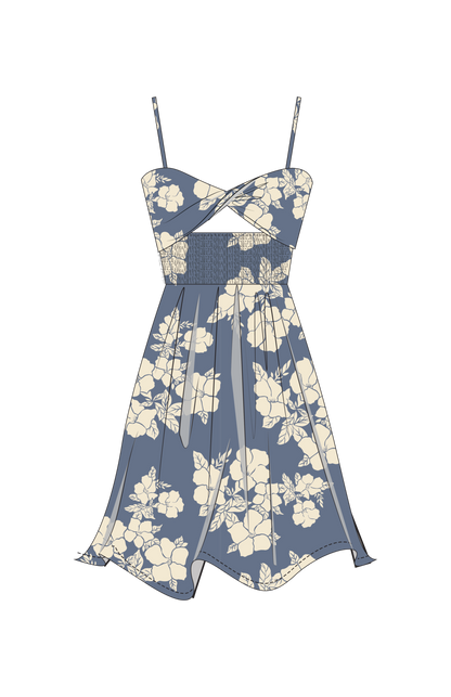 Sunrise Vibes Print Cover Up