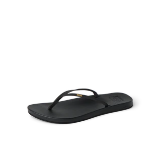 Cushion Slim sandal in Black — left side view, Reef