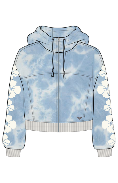 Fringing Reefs Zip-Up Hoodie
