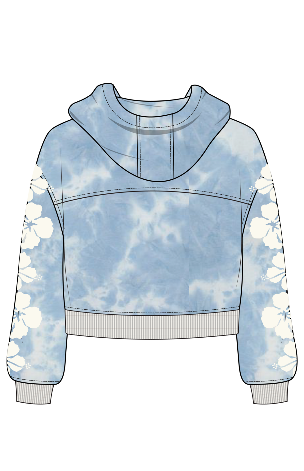 Fringing Reefs Zip-Up Hoodie