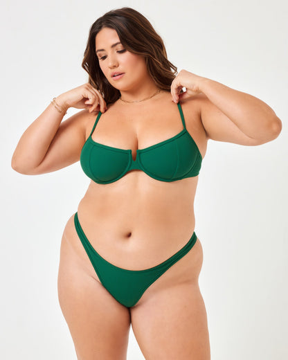Dominic Ribbed Bikini Bottom