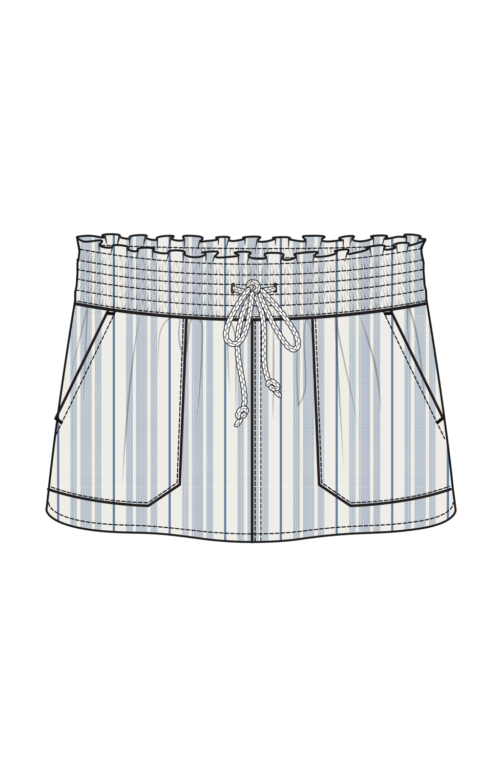 Oceanside Mini Skirt