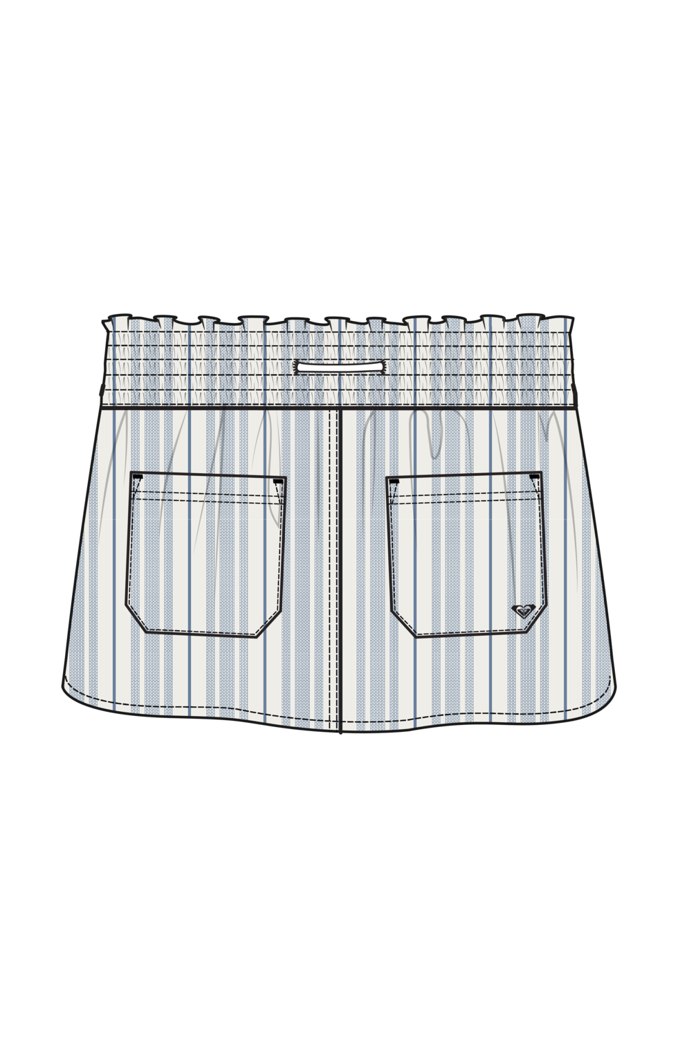 Oceanside Mini Skirt
