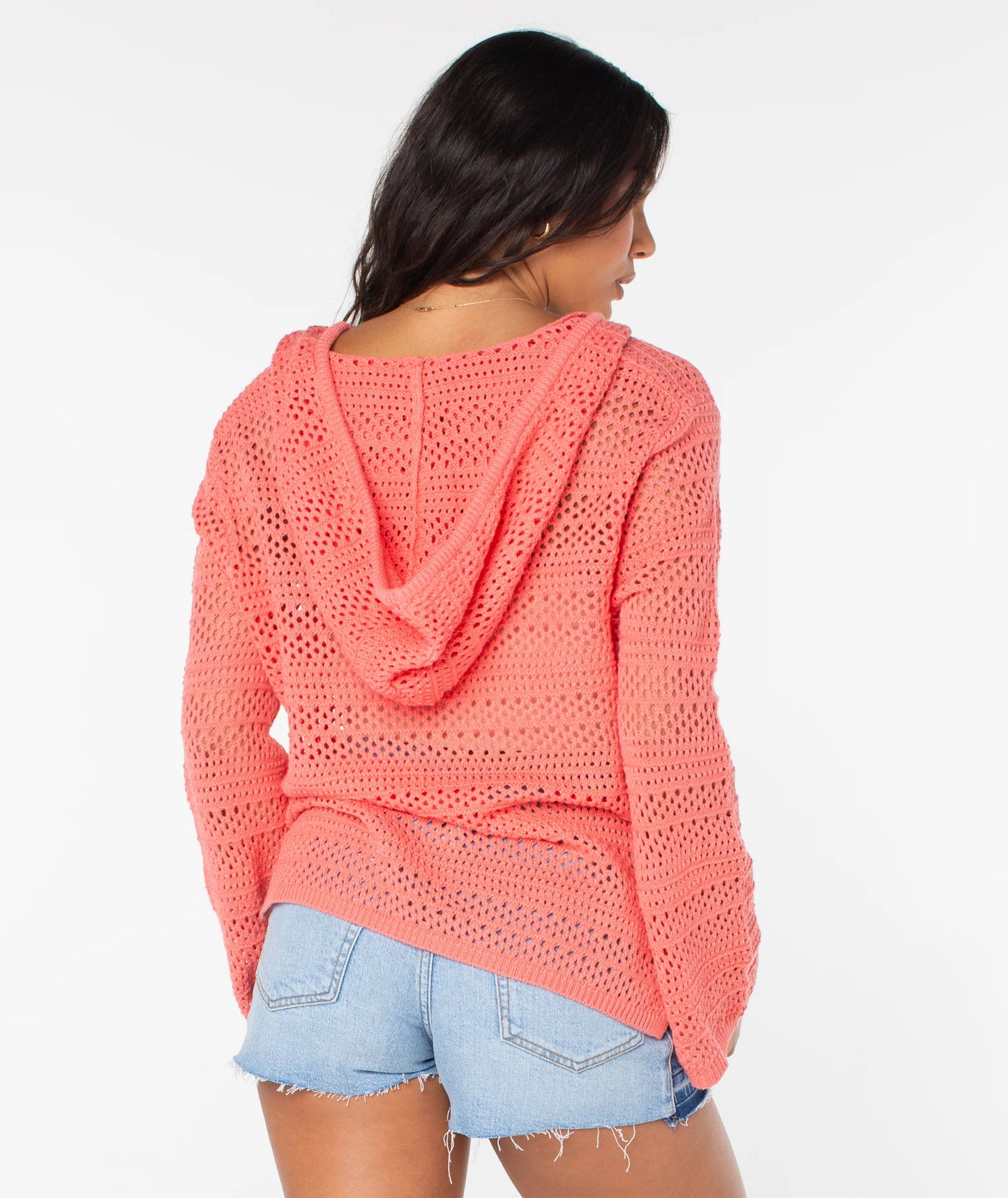 Hippie Love Solid V-Neck Sweater
