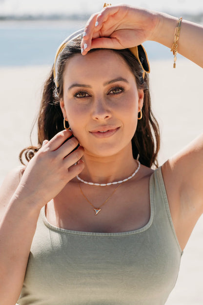 Deco Hoop Salty Earrings