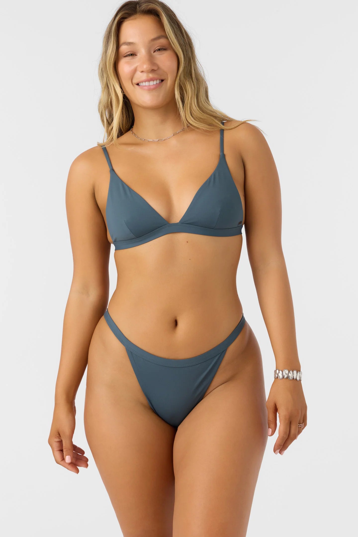Saltwater Solids Seaside Triangle Bikini Top