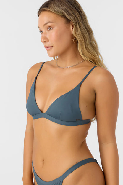 Saltwater Solids Seaside Triangle Bikini Top
