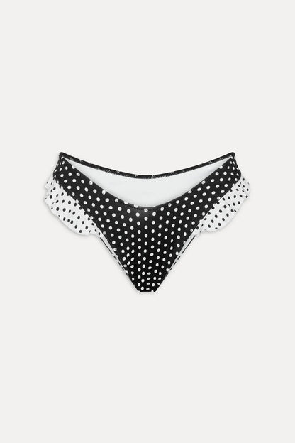 Sandy Micro Ruffle Bikini Bottom