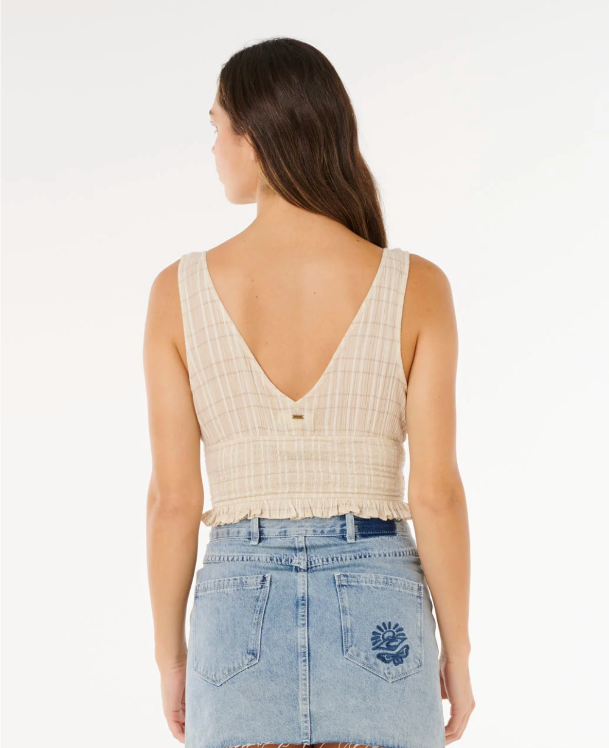 Paradise Check tank top by Rip Curl