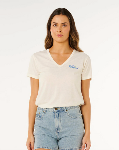 Layday Standard V-neck tee by Rip Curl