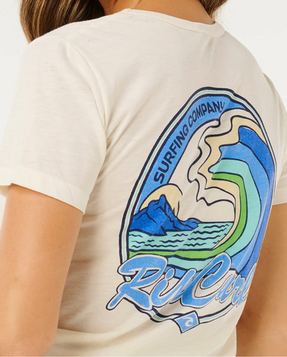 Layday Standard V-neck tee by Rip Curl