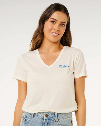 Layday Standard V-neck tee by Rip Curl