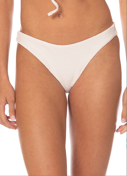 Coconut Milk Sublimity regular rise classic cheeky bikini bottom by Maaji