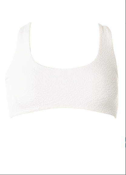 Coconut Milk Dazzle classic bralette bikini top by Maaji