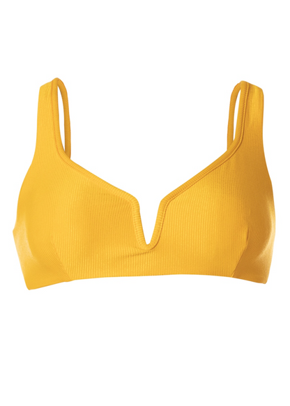 Sunbeam Sorbet Victoria reversible V-wire bikini top by Maaji