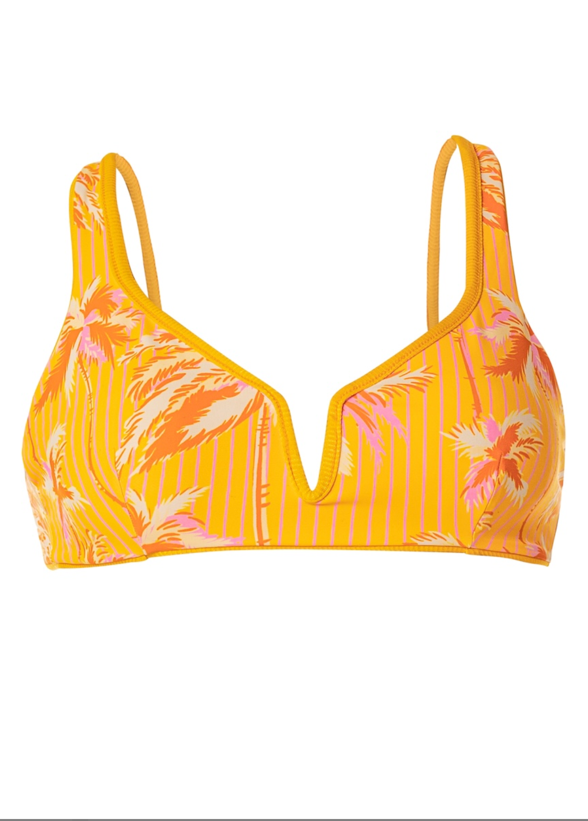 Sunbeam Sorbet Victoria reversible V-wire bikini top by Maaji