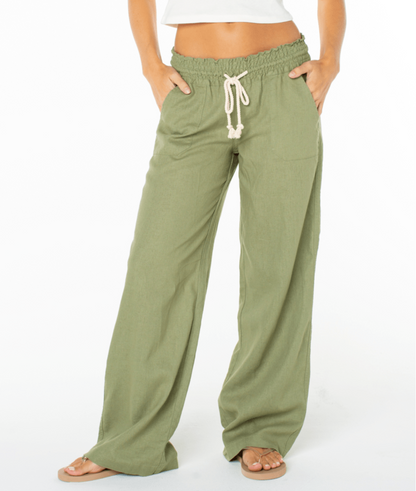 Oceanside wide leg beach pant by Roxy