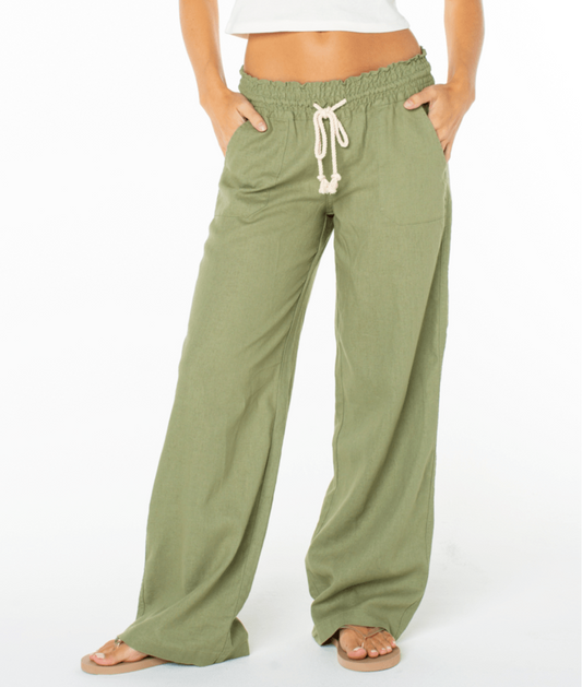 Oceanside wide leg beach pant by Roxy