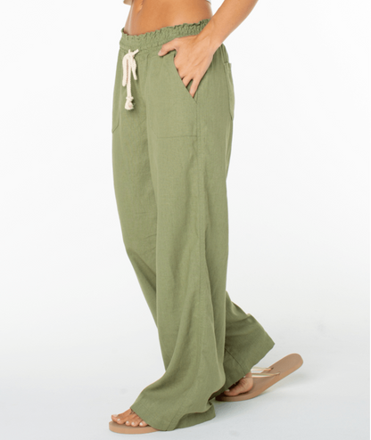 Oceanside wide leg beach pant by Roxy