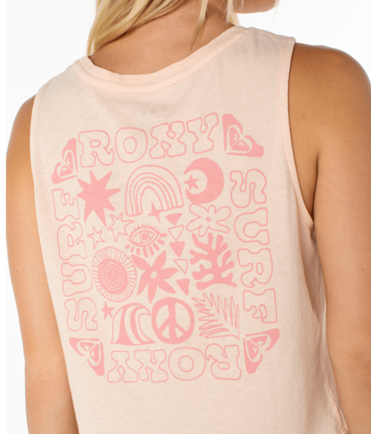 Peace Waves wildflower tank top by Roxy