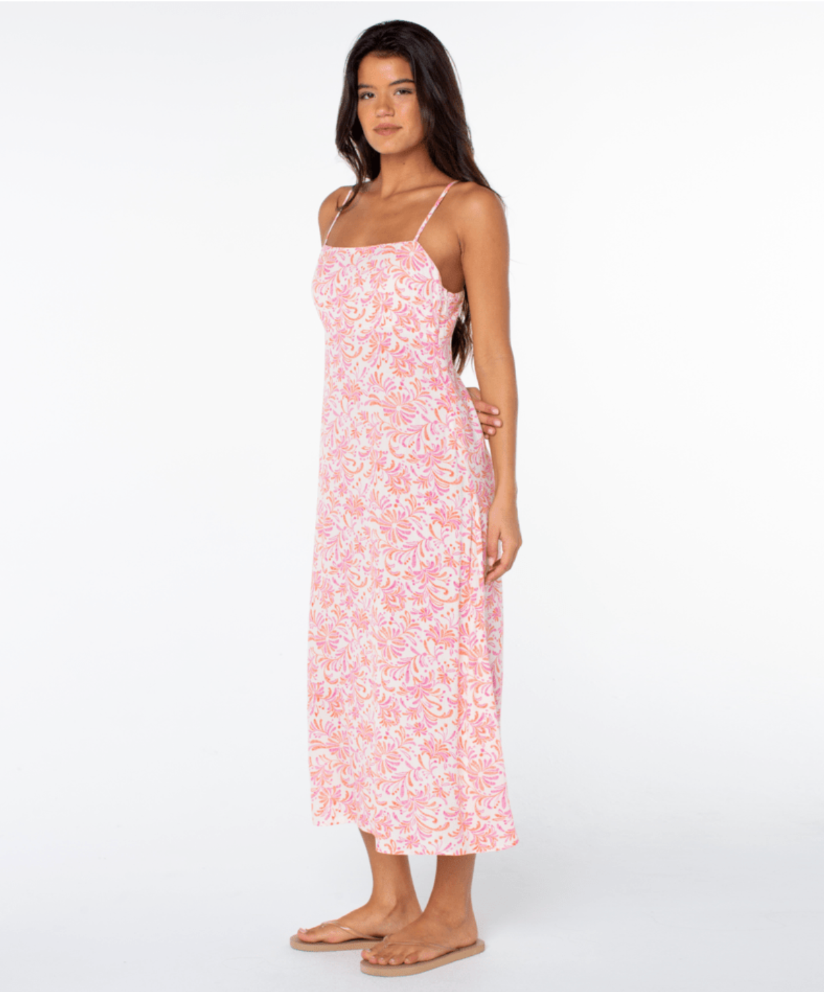Balmy Sunset Midi Dress