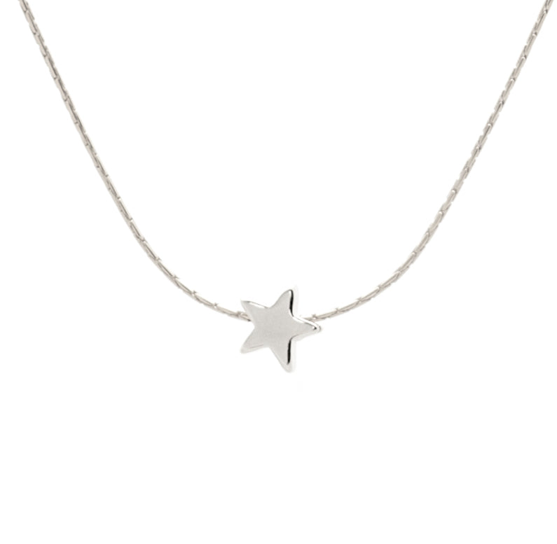 Solid Star Salty Pendants Necklace