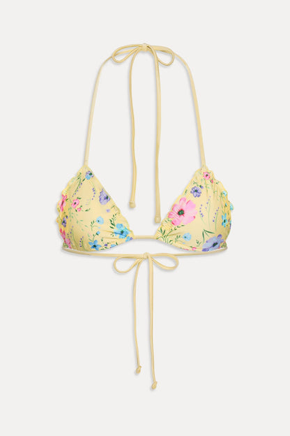 x Devon Lee Carlson Tidal Halter Bikini Top