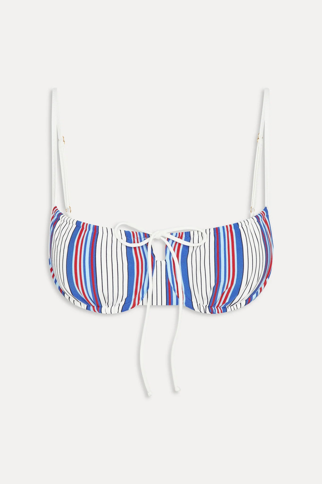 Vivienne Striped Underwire Bikini Top