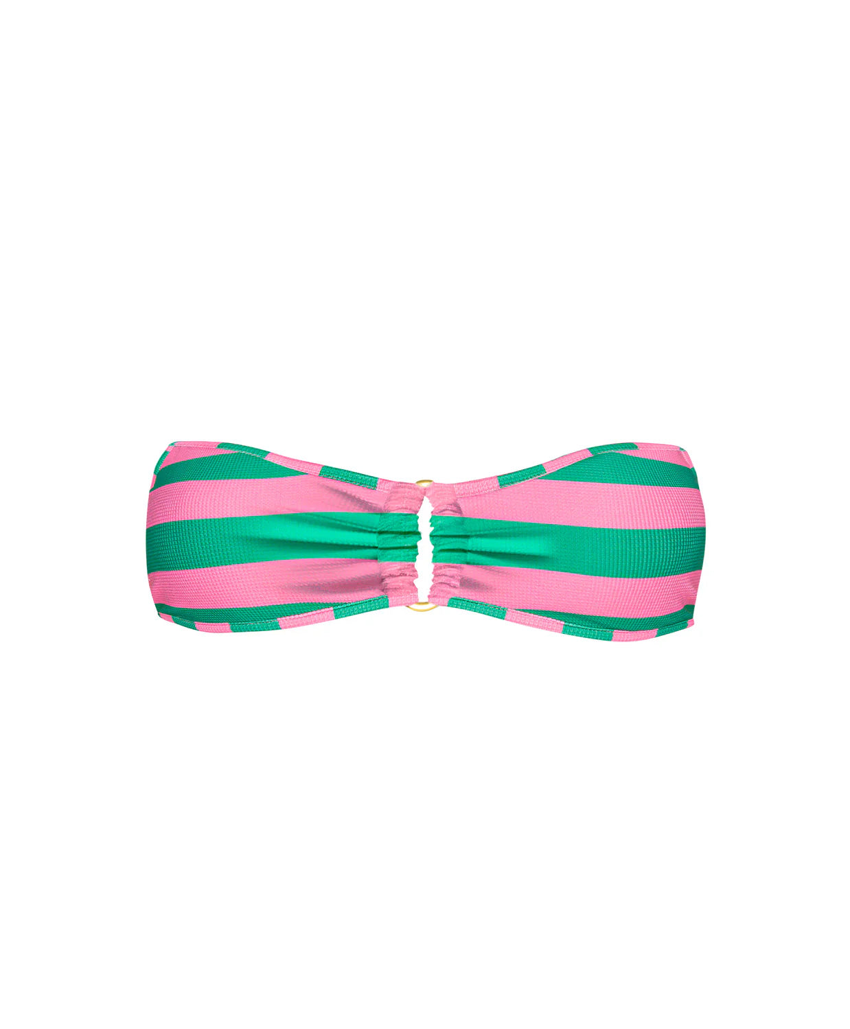 Volley ring strapless bandeau bikini top by PQ Swim