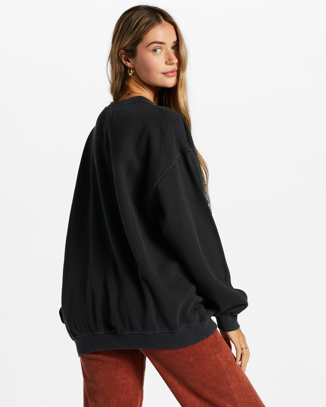 Ride In Oversized Crewneck Sweatshirt