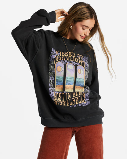 Ride In Oversized Crewneck Sweatshirt