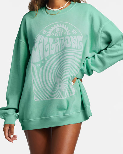 Ride In Oversized Crewneck Sweatshirt