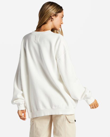 Ride In Oversized Crewneck Sweatshirt