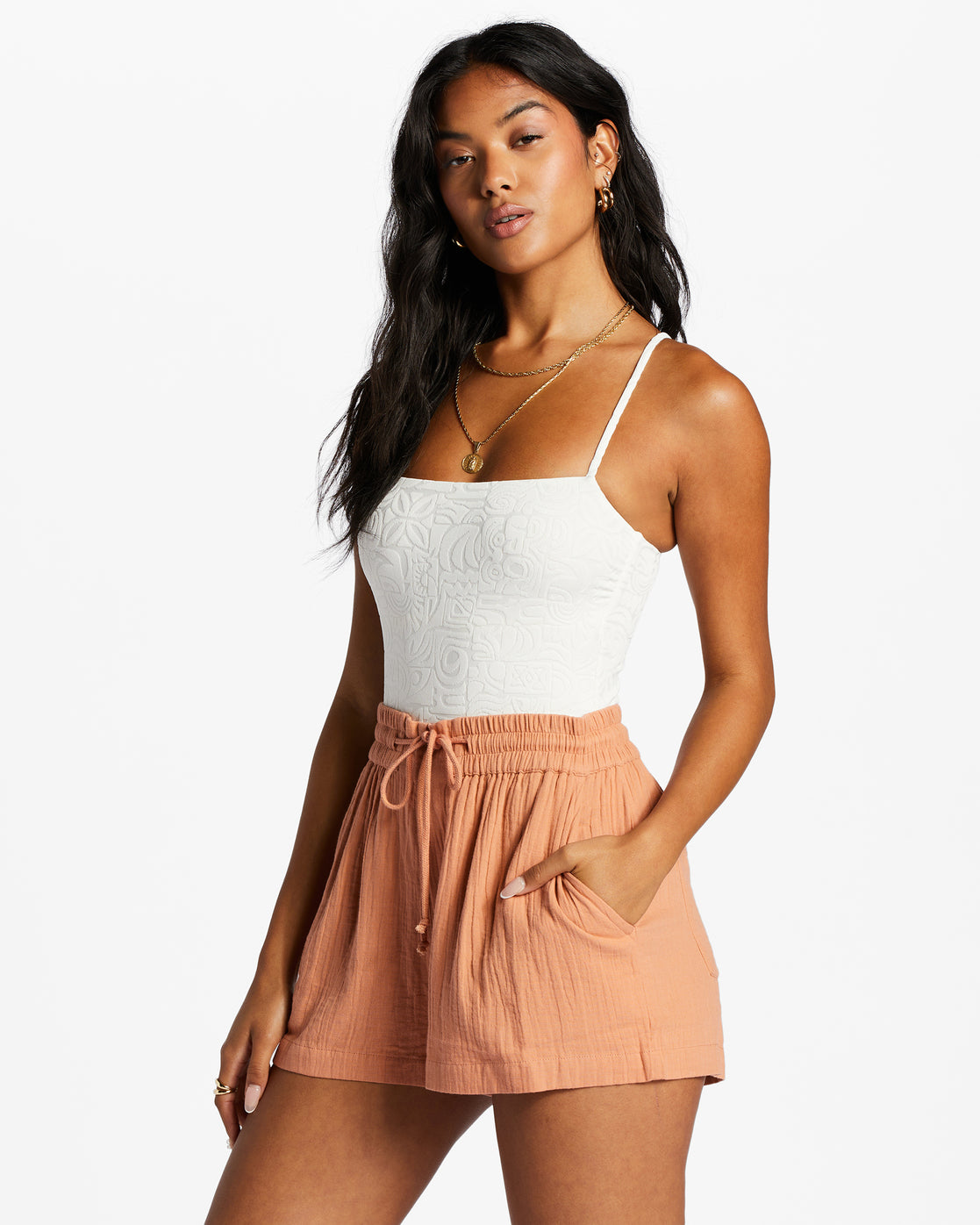 Day Tripper Elastic Shorts