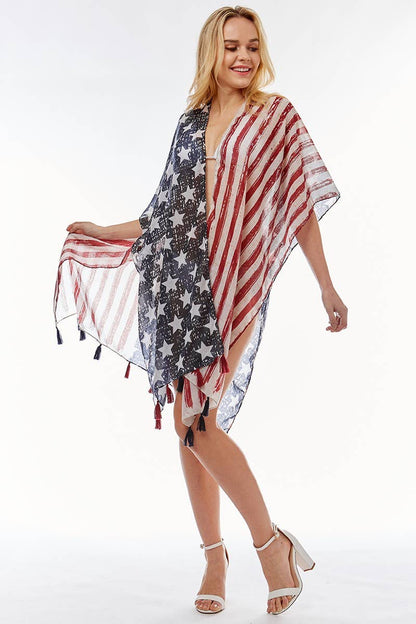 USA Beach Cover Up