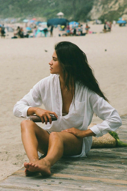 Saltwater Solids Belizin Cover-Up Tunic