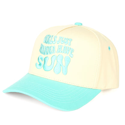 Girls Just Wanna Have Sun Trucker Hat