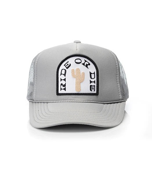 Ride or Die Patch Trucker Hat