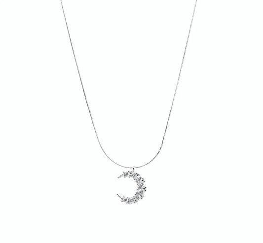 Sparkle Moon - Salty Pendants Necklace