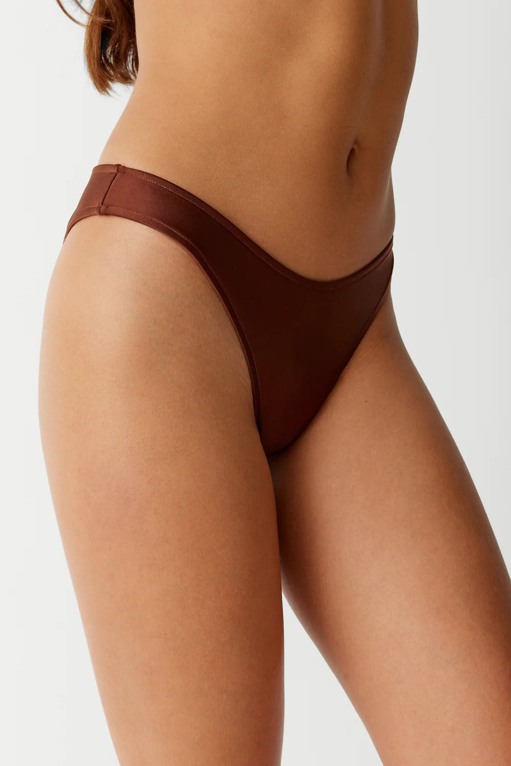 Dove Satin Bikini Bottom