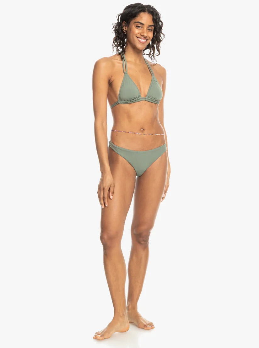 Solid Beach Classics Mini Tiki Tri Bikini Top