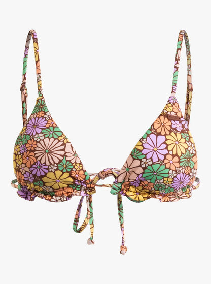 All About Sol Mini Tiki Triangle Bikini Top