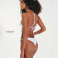 Solid Dora Detail Bikini Bottom