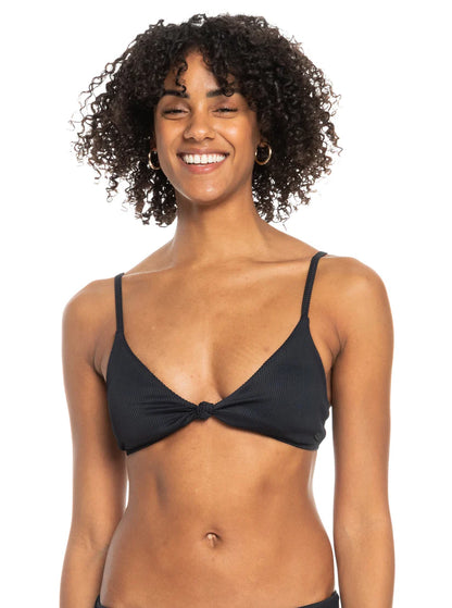 Rib Roxy Love The Surf Knot Bikini Top