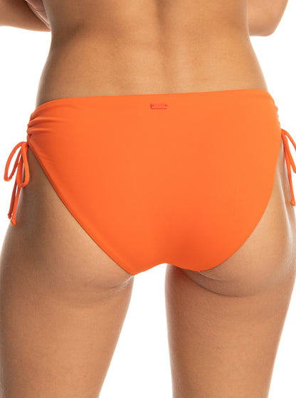 Solid Beach Classics Hipster Lace-Up Bikini Bottom