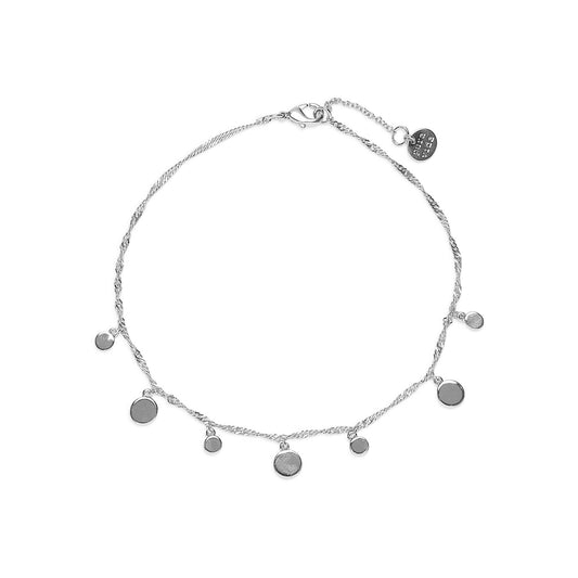 Mixed Mini Coins Chain Anklet