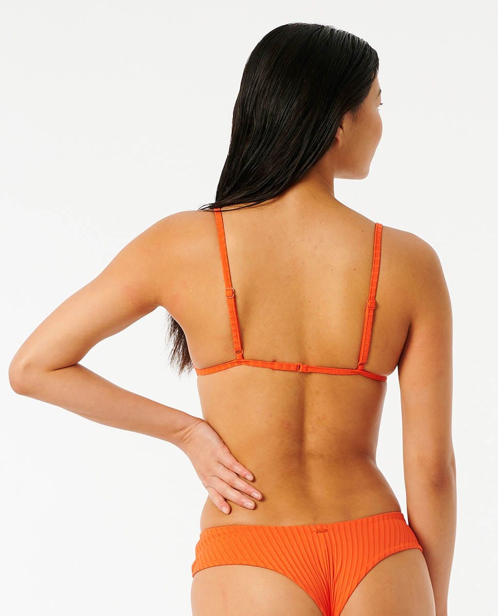 Premium Surf Banded Fixed Triangle Bikini Top The Bikini Shoppe