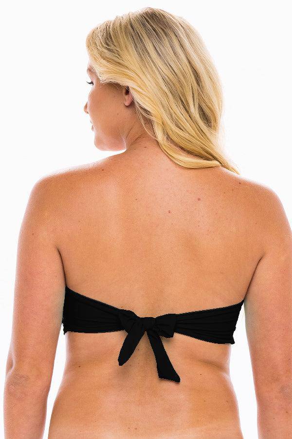 Curvy Large Cup Bandeau Bikini Top